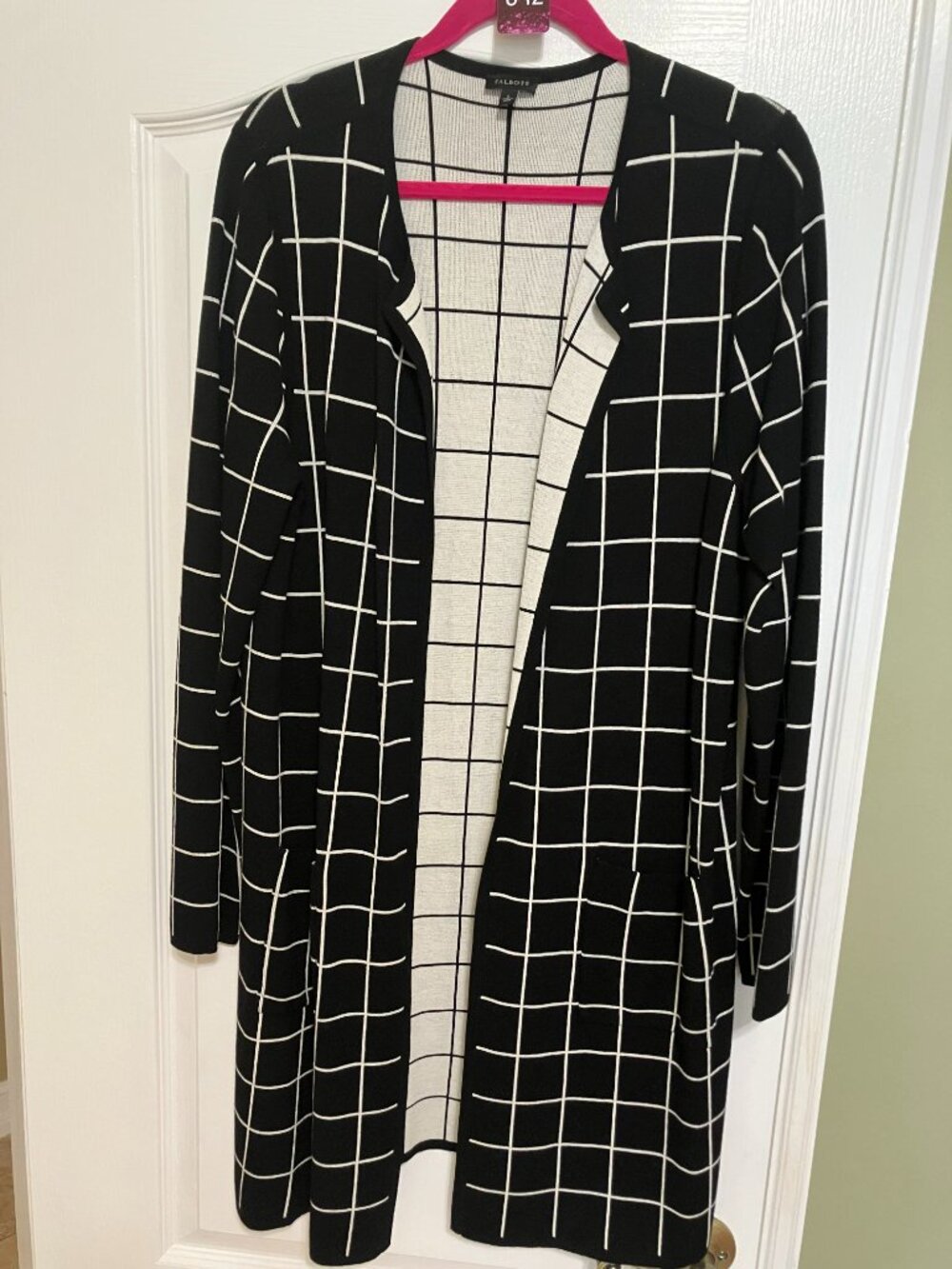 LADIES LONG JACKET CARDIGAN